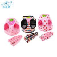 Hot selling colorful cute dog chest back protection pet dog harness with pet leash