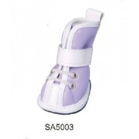 PU dog shoes with factory price