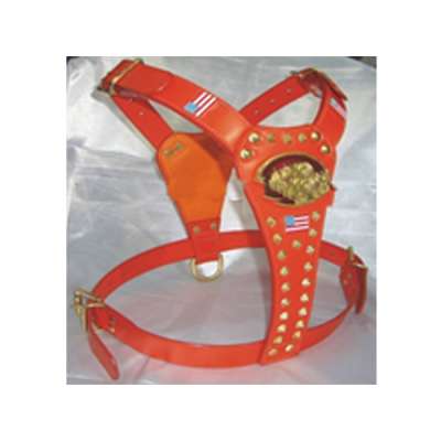 Best Selling Leather Dog Body Harness