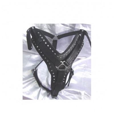 Best Look Studded Decoration Leather Dog Body Harness