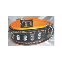 Stylish Light Weight Leather Dog Collar