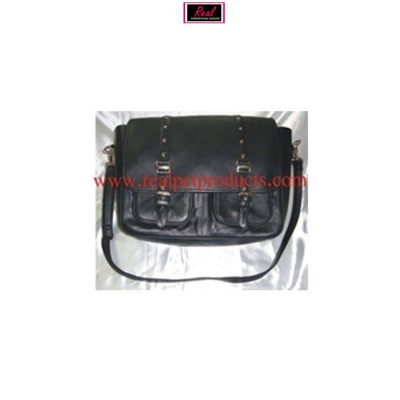 World Wide Exporter of Hot Selling Leather Material Dual Camera Bags for Sale